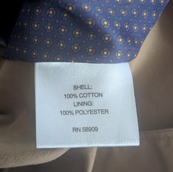 Daniel Cremieux Men's Khaki Blazer Jacket Coat - Picture 4 of 4